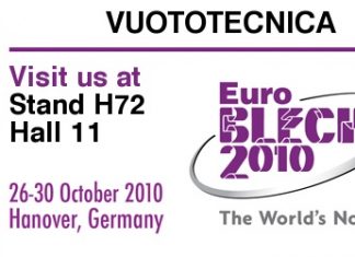 Vuototecnica a EuroBLECH 2010