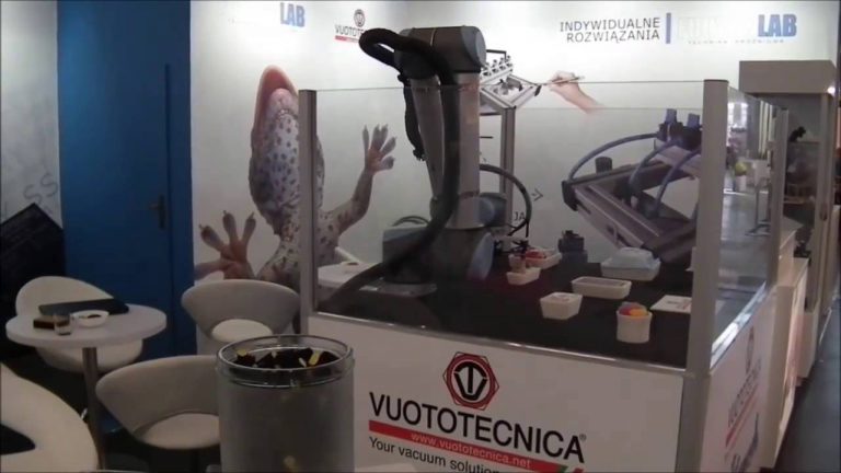 Il &ldquo;VACBOT&rdquo; Vuototecnica per fiere, show-room e open house dei propri partner commerciali